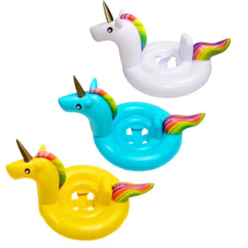 Mandlin Kinderen Zwemmen Ring Eenhoorn Vorm Zwembad Float Swimring Zwemmen Float Tube Cirkel Zwembad Zomer Party Zwembad Speelgoed