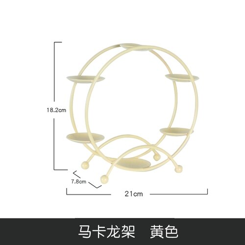 Babyshower verjaardagsfeest dessert servies taartstandaards cupcake taarten display houder borden fondant eten metalen dienblad servies: Veerbotenwiel