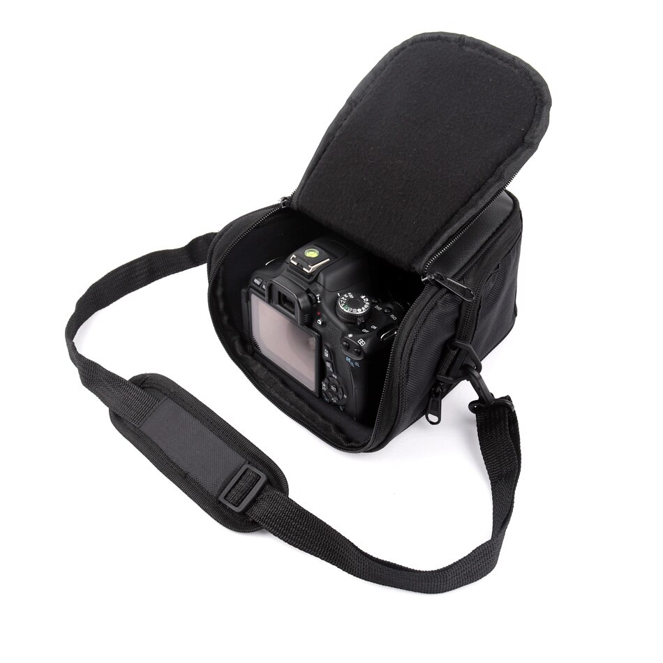 DSLR Camera Tas Foto Case Voor Canon 750D 1300D 700D 200D 77D 650D T7I T6i Panasonic Lumix FZ85 FZ83 FZ82 FZ80 DC-FZ85 Lens Case
