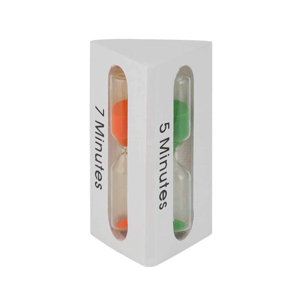 3 + 5 + 7 Minuten Zandloper Zandloper Zand Klok Timers Zand Timer Douche Timer Tandenpoetsen Timer Kinderen Huishouden kids: WHITE