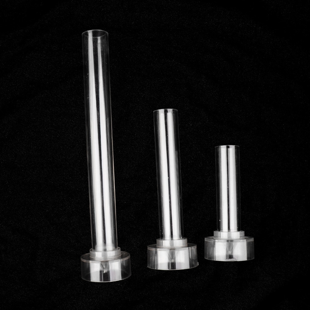 28cm 13cm plast kirketop lys form til gør-det-selv lys fremstilling model
