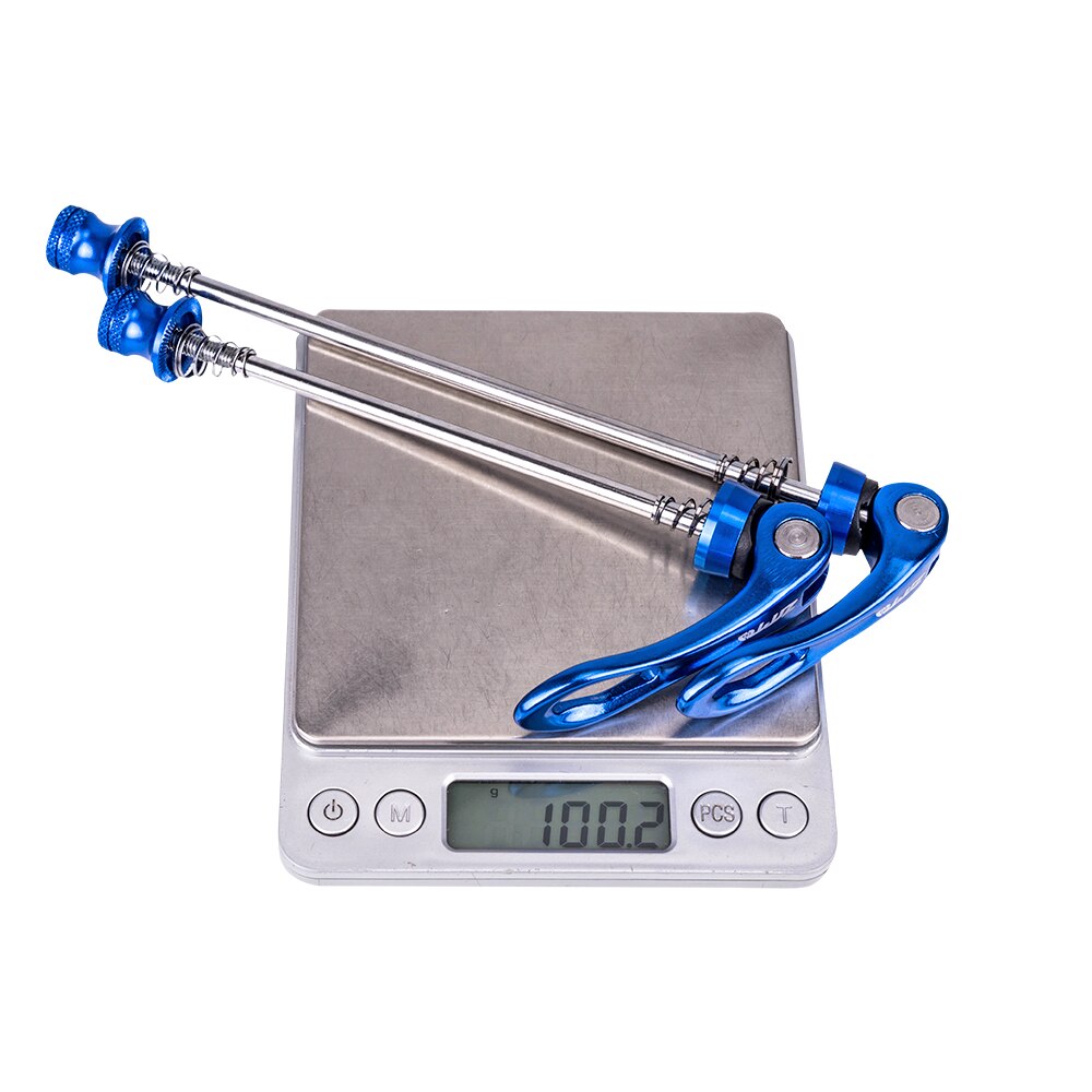 MTB Road Bicycle Quick Release Skewer Aluminum Alloy Alex Turning Wheel Hub Lightweight QR Skewers Front 9x100 Rear 10x135mm