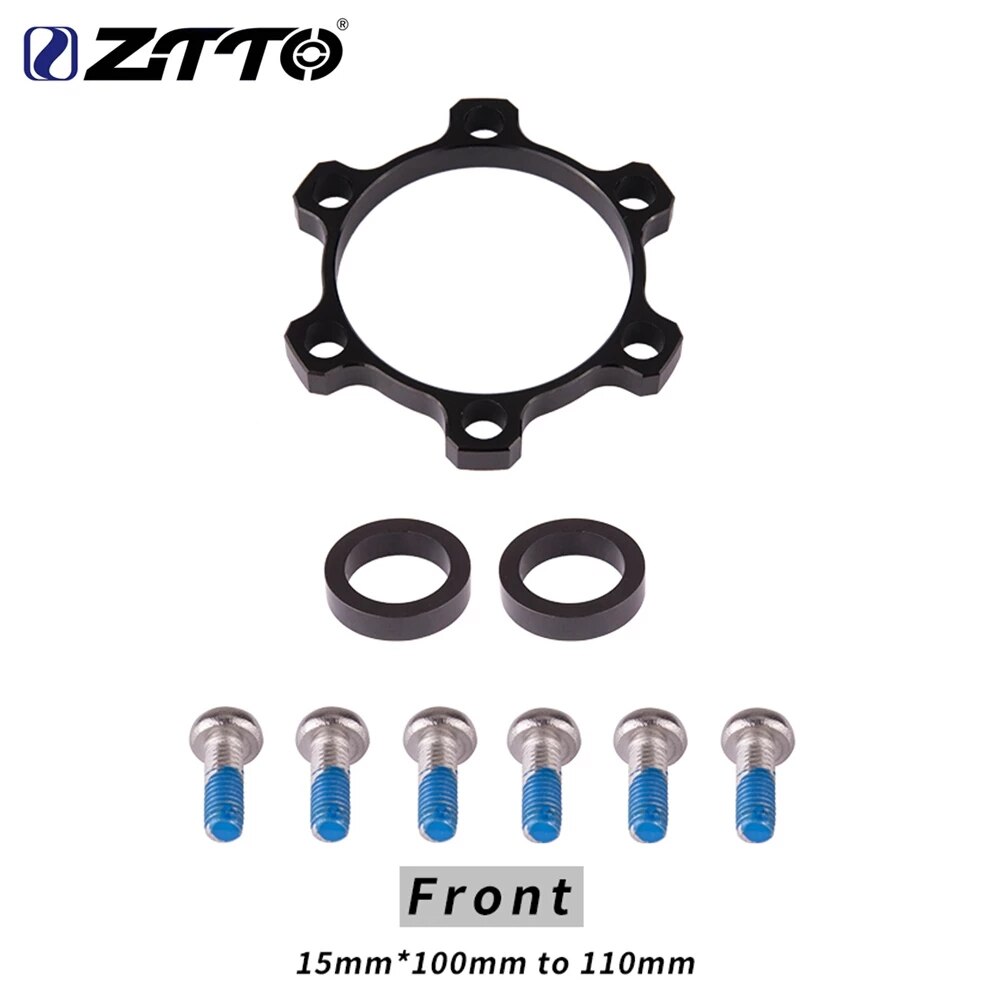 ZTTO-cambio de adaptador de buje Boost, arandela espaciadora de 6 pernos estándar, eje pasante de 15mm, 100x15 a 110x15 142x12 a 148x12 110 148