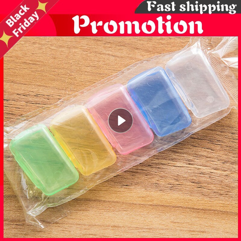 5 ks/šarže prenosné puzdro na hlavu zubnej kefky na cestovanie turistika kemping box na zubnú kefku puzdro na kefku podpera puzdra do kúpeľne