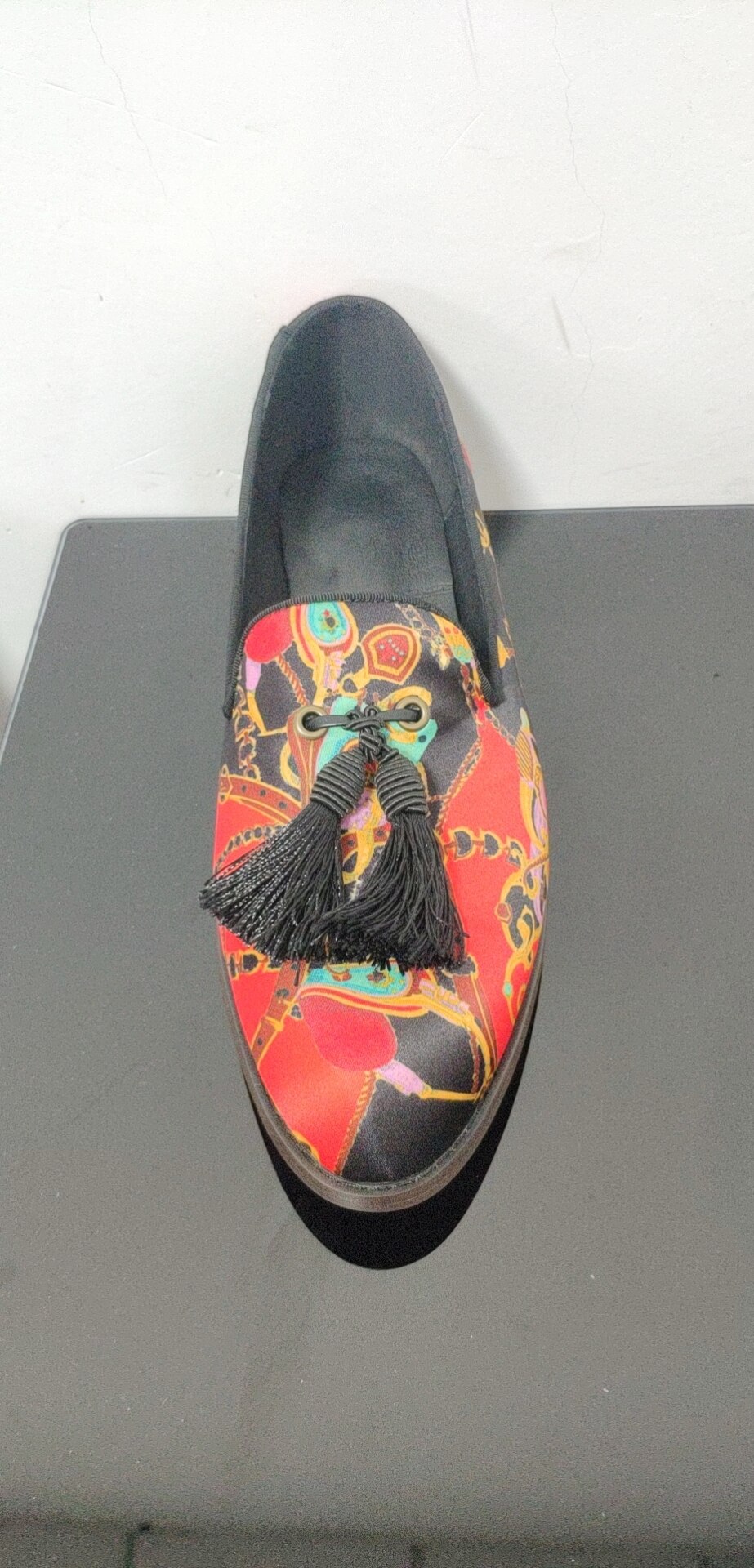 Herenschoenen lage hak franje schoenen nette schoenen brogue schoenen lente enkellaarsjes vintage klassiek mannelijk casual  f523: 42
