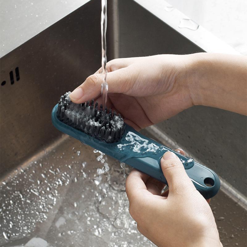 Cepillo de zapatos de mango largo, productos de cepillo de lavado multiusos, herramientas de limpieza para el hogar, Accesorios, Kit de brillo de zapatos