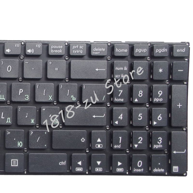 YALUZU RU russian laptop Keyboard for ASUS X551M X551MAV F551 F551C F551CA F551M F551MA F551MAV R512 R512CA R512MA R512MAV