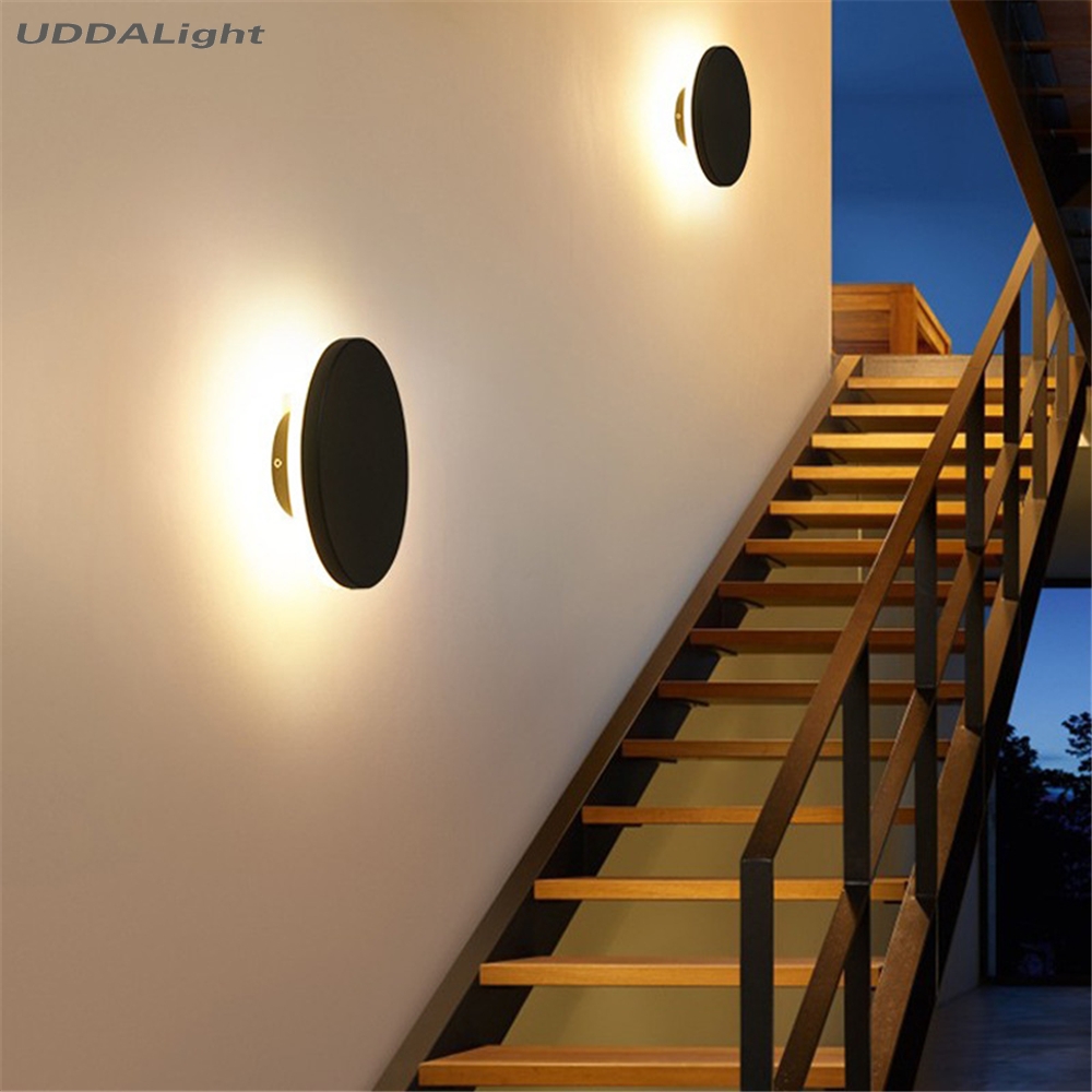 12W tuin wandlamp acryl Veranda Gangpad Gang outdoor led muur Aluminium acryl