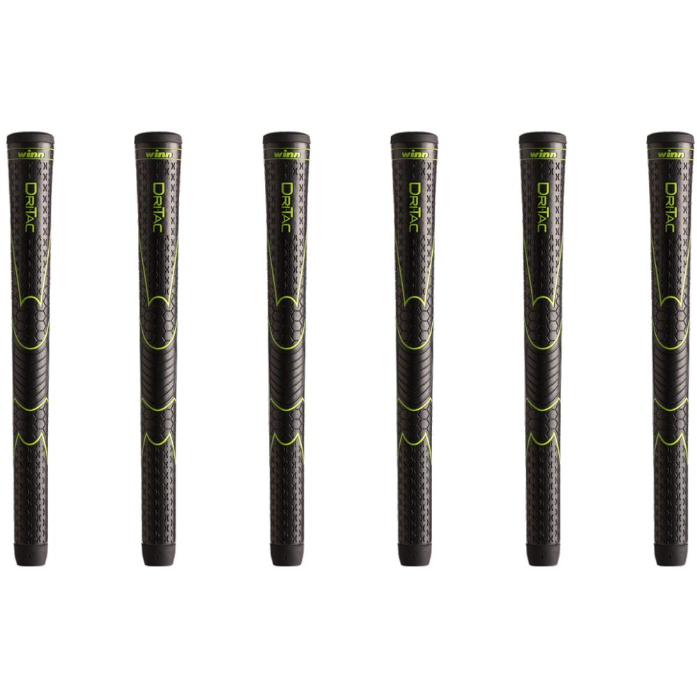10 TEILE/LOS WINN DRITAC AVS Standard UND MITTELSTÄNDISCHE Golf GRIFFE: Standard Schwarz Grün