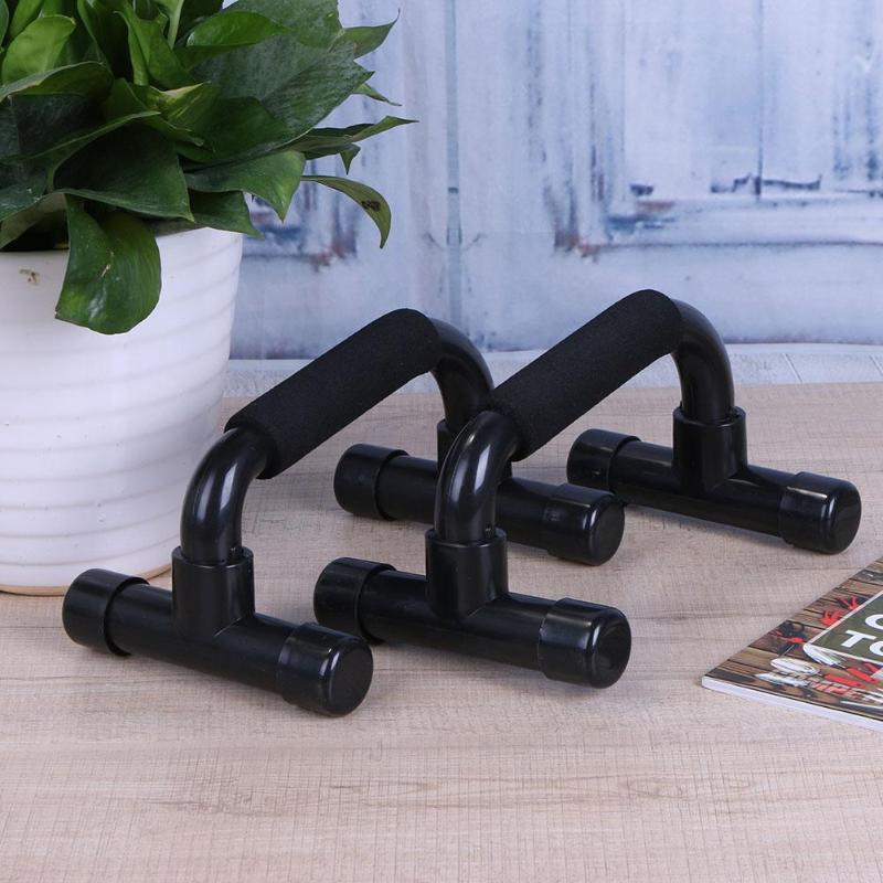 1 par Push Up soporte de barra Pushup Board ejercicio entrenamiento pecho barra esponja ejercitador con sujeción para las manos equipos de Fitness