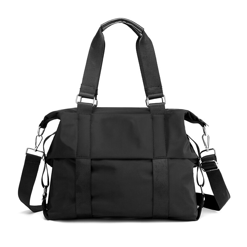 2022 Women&#39;s Shoulder bag Korean Female Handbag Large capacity Messenger Bag Ladies Nylon Tote Crossbody Bags Bolsas: black