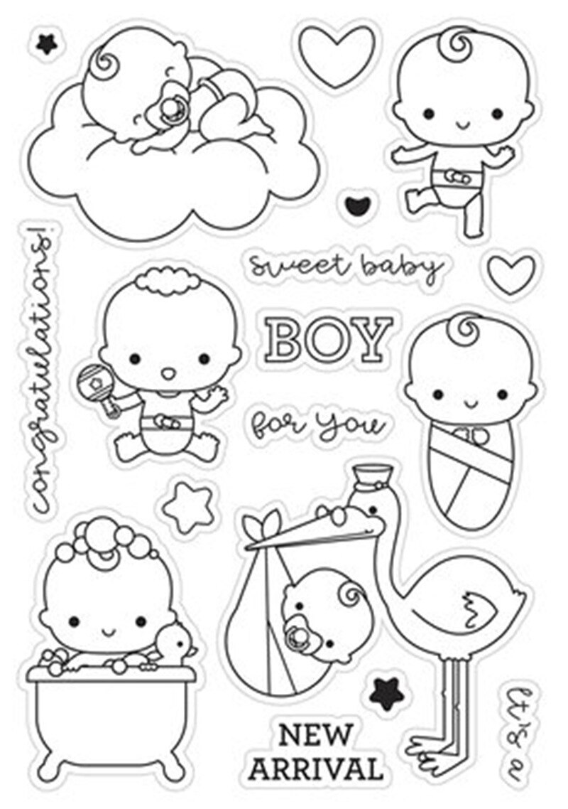 Reunion boy baby Metal Cutting Dies and Stamps Stencil for DIY Scrapbooking Photo Album Embossing Decorative Craft Die