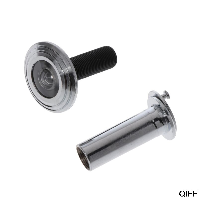 220 Degree Wide Door Viewer Privacy Cover Adjustable Security Door Eye Viewer June 25