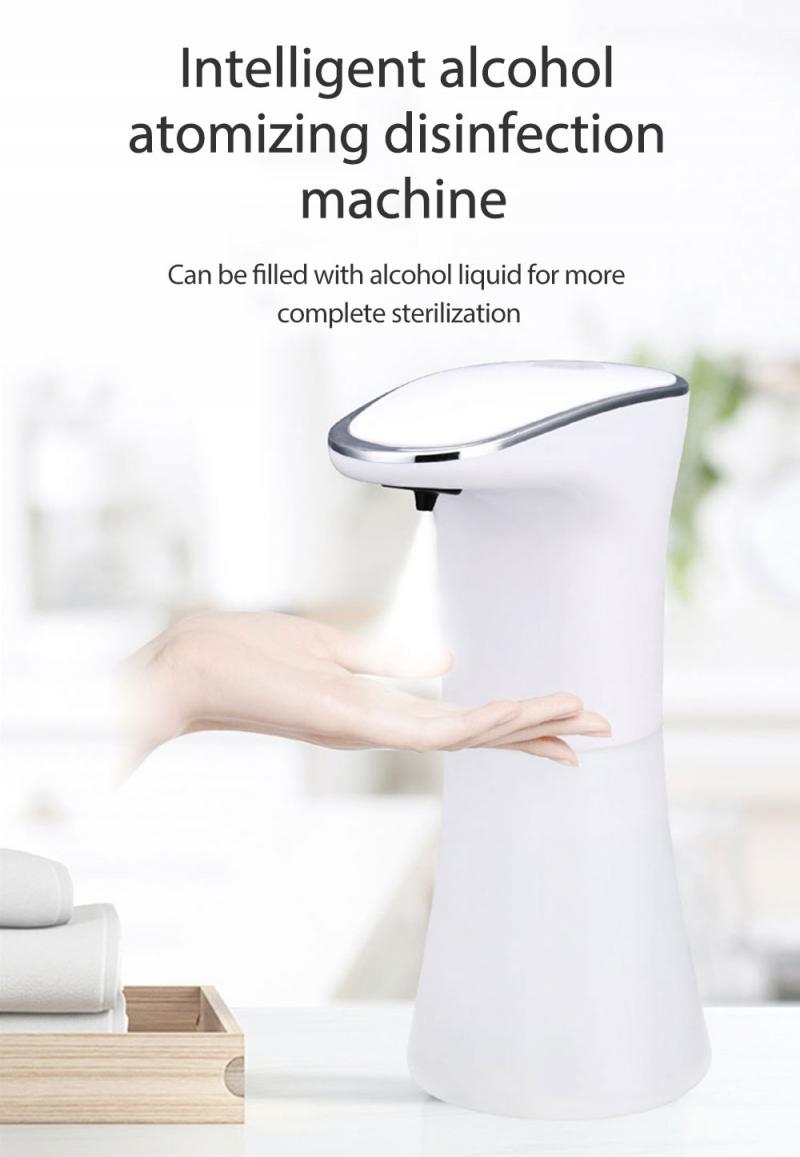 Induction Soap Dispenser Automatic Foam Washing Mobile Phone Smart Home Charging Version Alcohol Foam Gel USB Charging: Spray type B