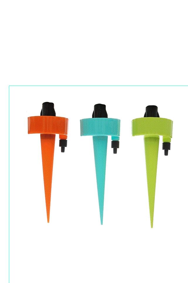 6/12/24/36PCS Self-contained Auto Drip Irrigation Watering System Automatic Watering Spike for Plants Flower Indoor Household: 24PCS MULTICOLOR
