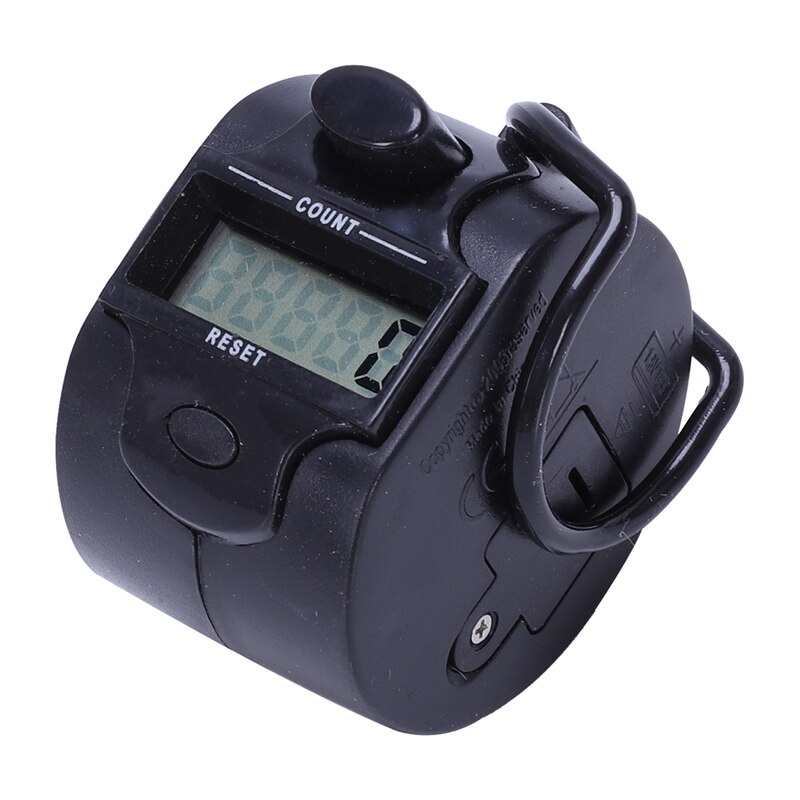 ! Mini 5 Digit Electronic LCD Display Digital Hand tally counter White