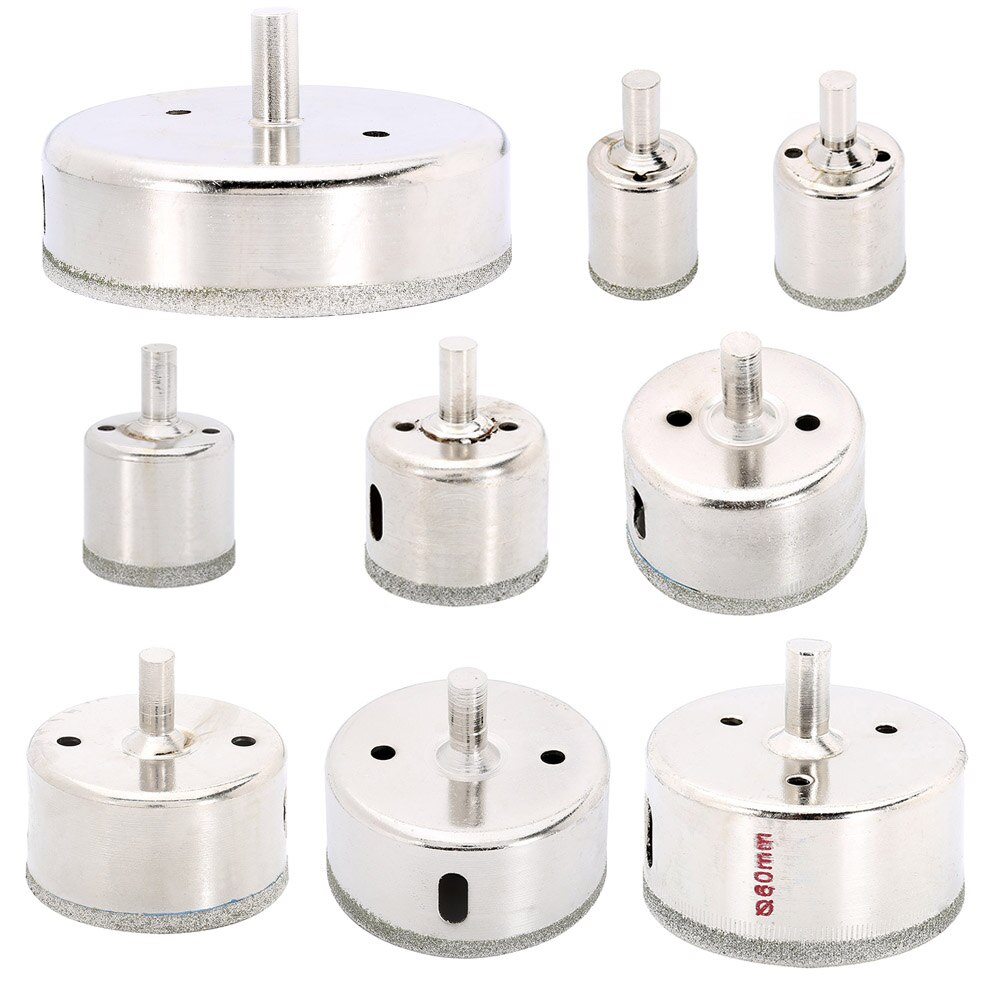 Diamond Drill Bits Glass Tile Hollow Core Extractor Remover Tools Hole Saws for Glass Ceramics Porcelain Granite NIN668