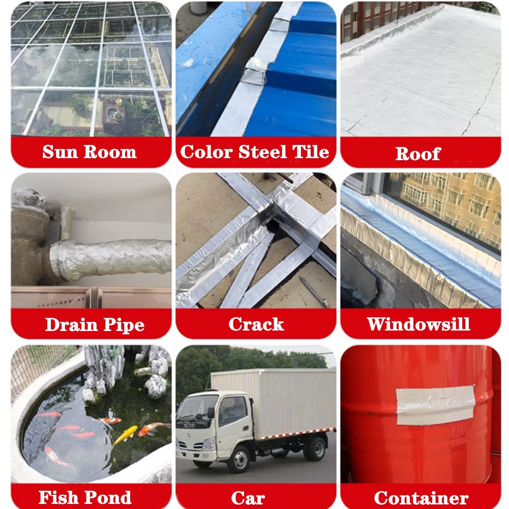 Nastro impermeabile Nastro sigillante butilico autoadesivo Riparazione del tetto Sigillante adesivo sigillato Nastro resistente alle alte e basse temperature
