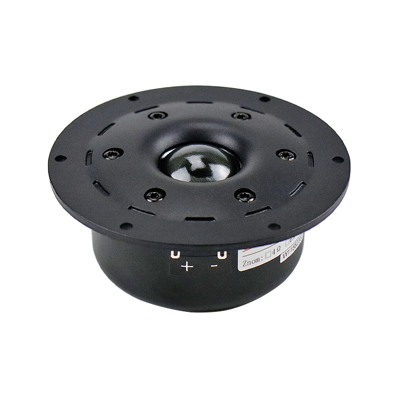 Ghxamp Hifi 4 inch Tweeter Speaker 5ohm 30W Dome Silk Film Treble Loudspeaker Home Theater Anti-magnetic 2 Way Speaker Diy 1pc