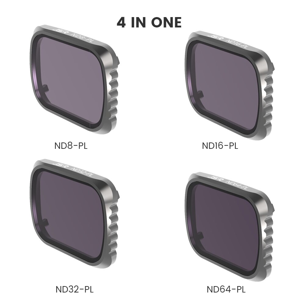 Lens Filter ND Filter Sets for DJI Mavic Air 2S ND4/8/16/32 /CPL/UV Lens Filters Sets for Mavic Air 2S Accessories: NDPL 4 SETS
