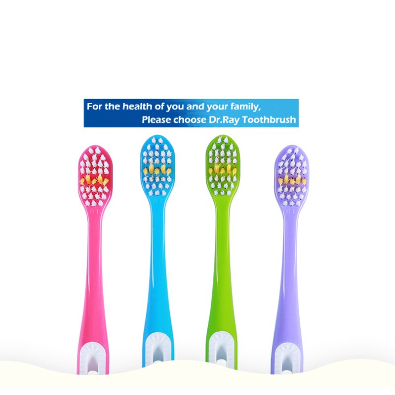 Dr.Ray Toothbrush Fashionable Dynamic Brush Handle Small Head Intermediate Cross Connect Brush Bristle 0.01mm ECO Toothbrush