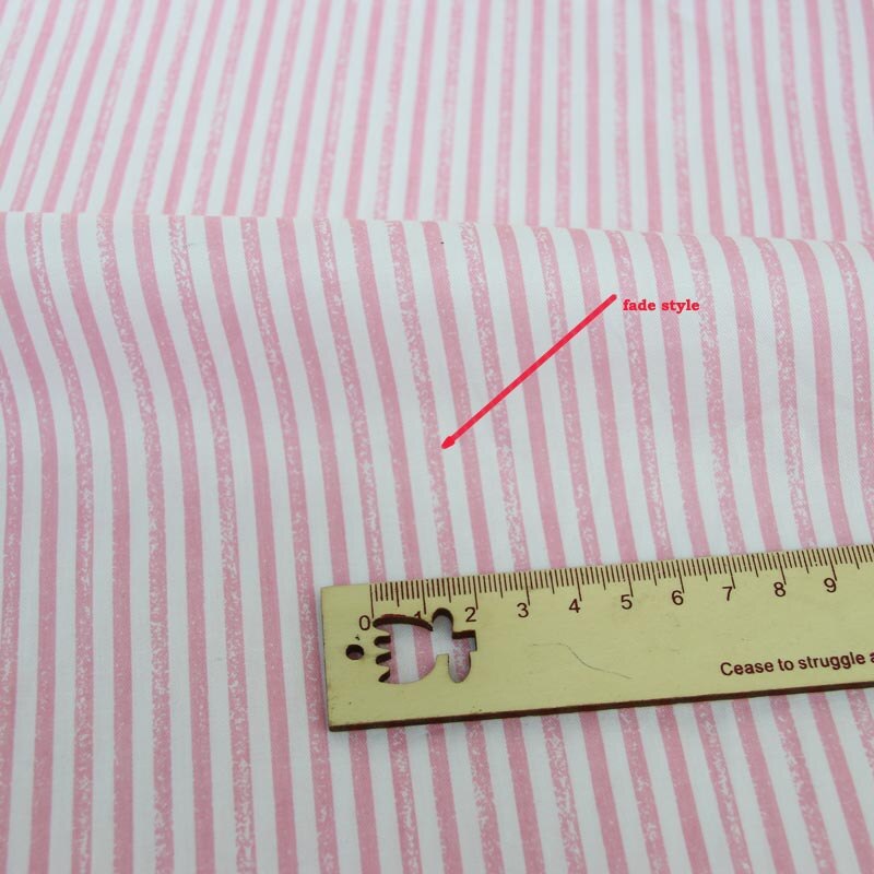 Tissu de coton style rose violet 160CM * 50CM | Fleurs roses violettes, tissu à fleurs à rayures, tissu bownot pour bricolage, literie pour enfant, patchwork, décor à main