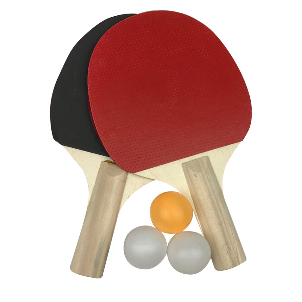 Rubber Geconfronteerd Tafeltennis Racket Beginner Training Ping-Pong Boord Tafeltennis Racket Set