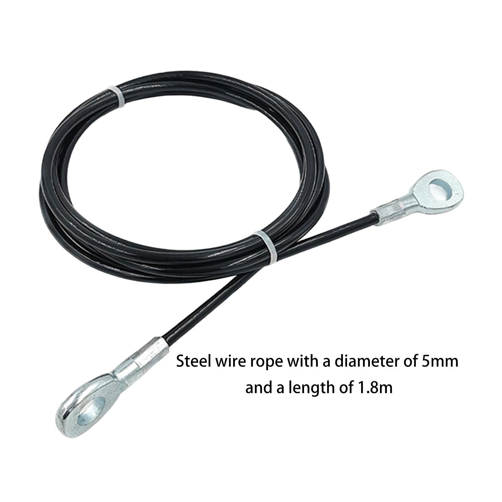 Hemmagym med kabel, 5mm kablar, multifunktionell premiumträningsmaskin, bärbar handledsträning