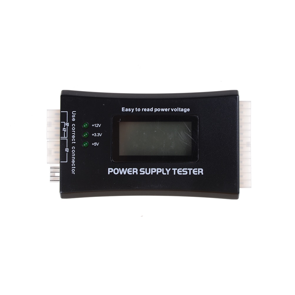 20/24 Pin Netzteil Tester Digital LCD Display PC Computer Checker Power Mess Diagnose Tester Werkzeuge