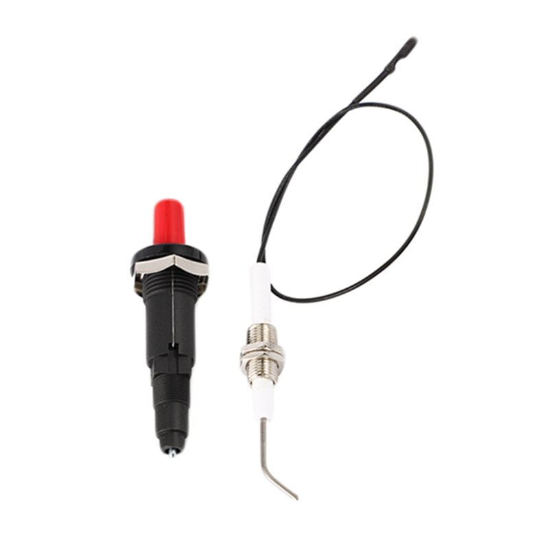 Gas Grill Push Button Kitchen Lighter Piezo Ignition Kit Universal Threaded Plug: Default Title