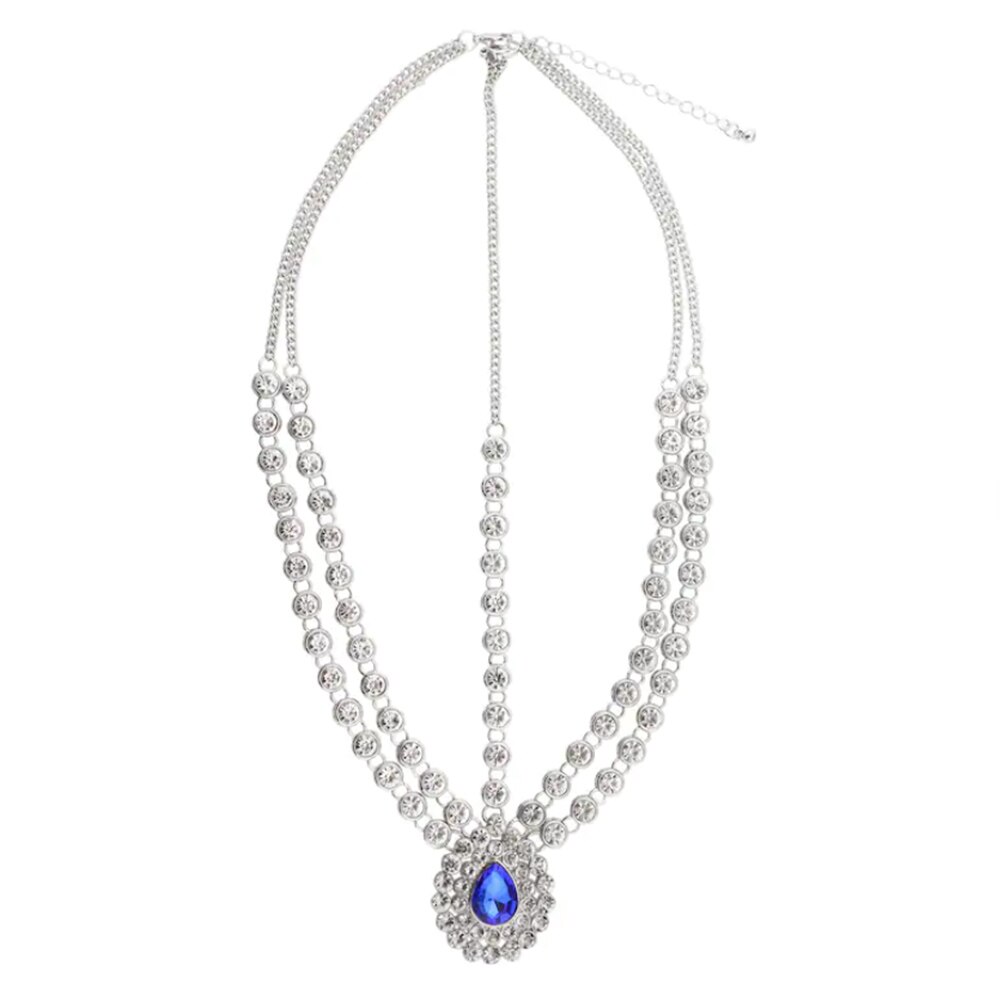 Stonefans Boho z pałąkiem na głowę kryształowa opaska na głowę łańcuszek na czoło dla nowożeńców chluba ozdoba na głowę robić tańca łańcuszek robić włosów bohema weselne akcesoria robić włosów