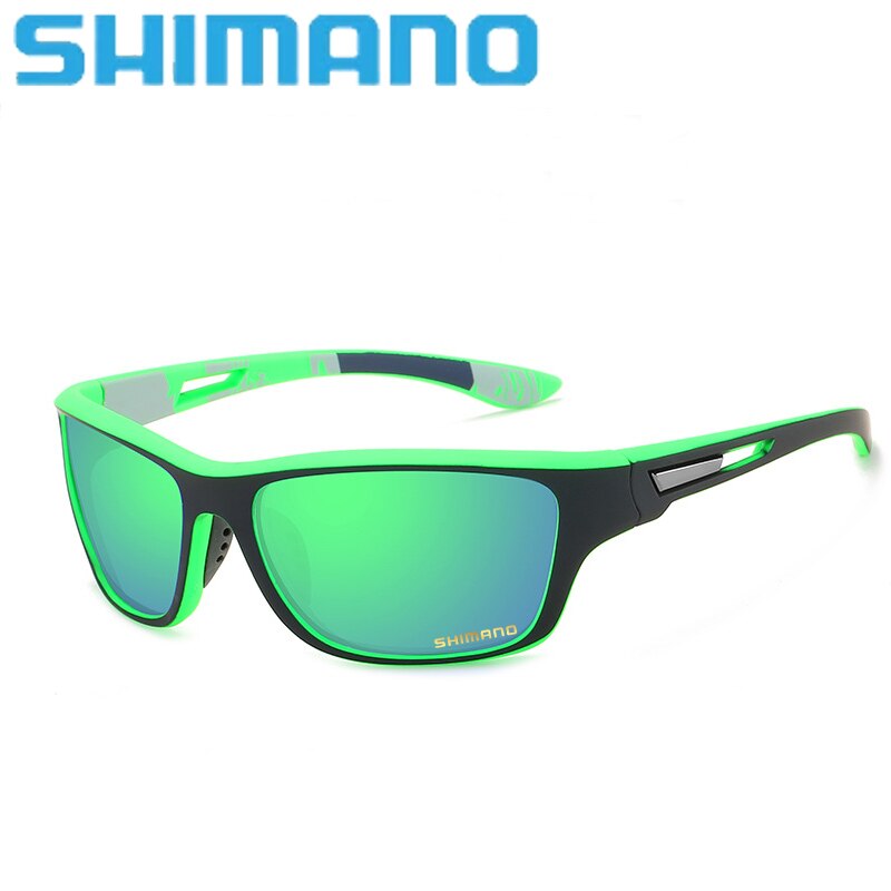 Shimano Brand Gepolariseerde Zonnebril Mannen Mode Mannelijke Eyewear Zonnebril Reizen Vissen Oculos Met Doos: 5