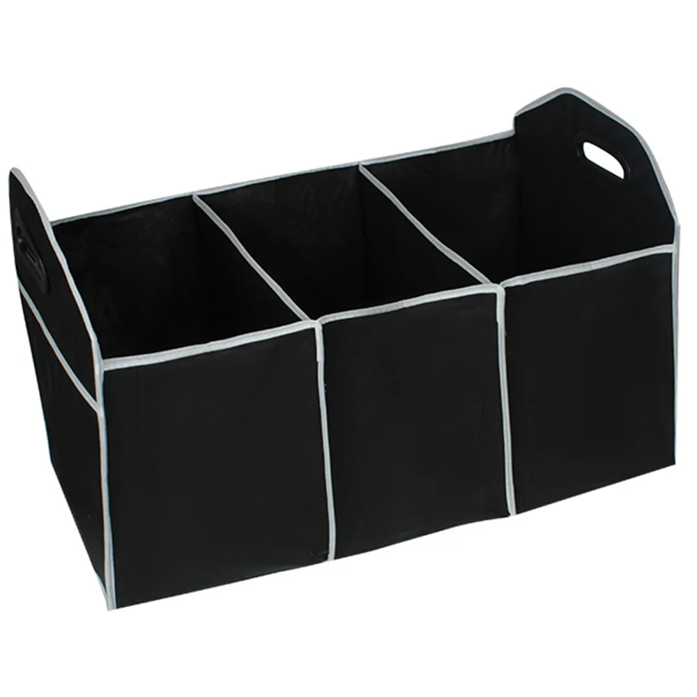 Organisateur de coffre multi-poches, sac de rangement pliable de grande capacité, rangement et rangement de coffre, organisateur de coffre, accessoires de voiture ﻿