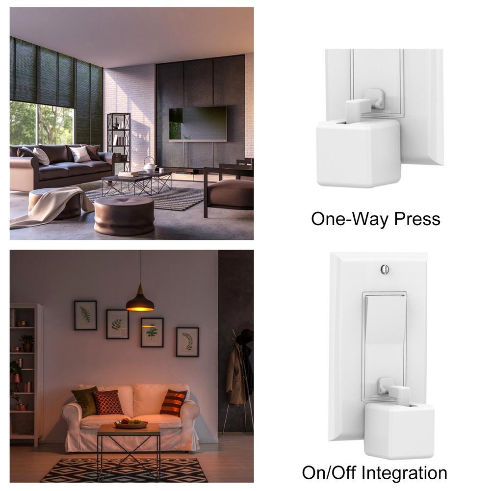 Smart-Life Bluetooth-Compatible Smart Fingerbot Switch Bot Wireless APP/Timer Control Button Pushing Device Alexa Assistant Siri