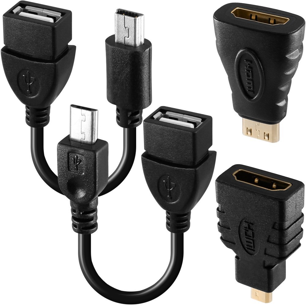 Android Tablet Kabel Adapter Set-micro USB Otg; Mini USB Otg; Hdmi Vrouwelijke Micro Hdmi Mannelijke; hdmi Mini-apparaten Hdmi