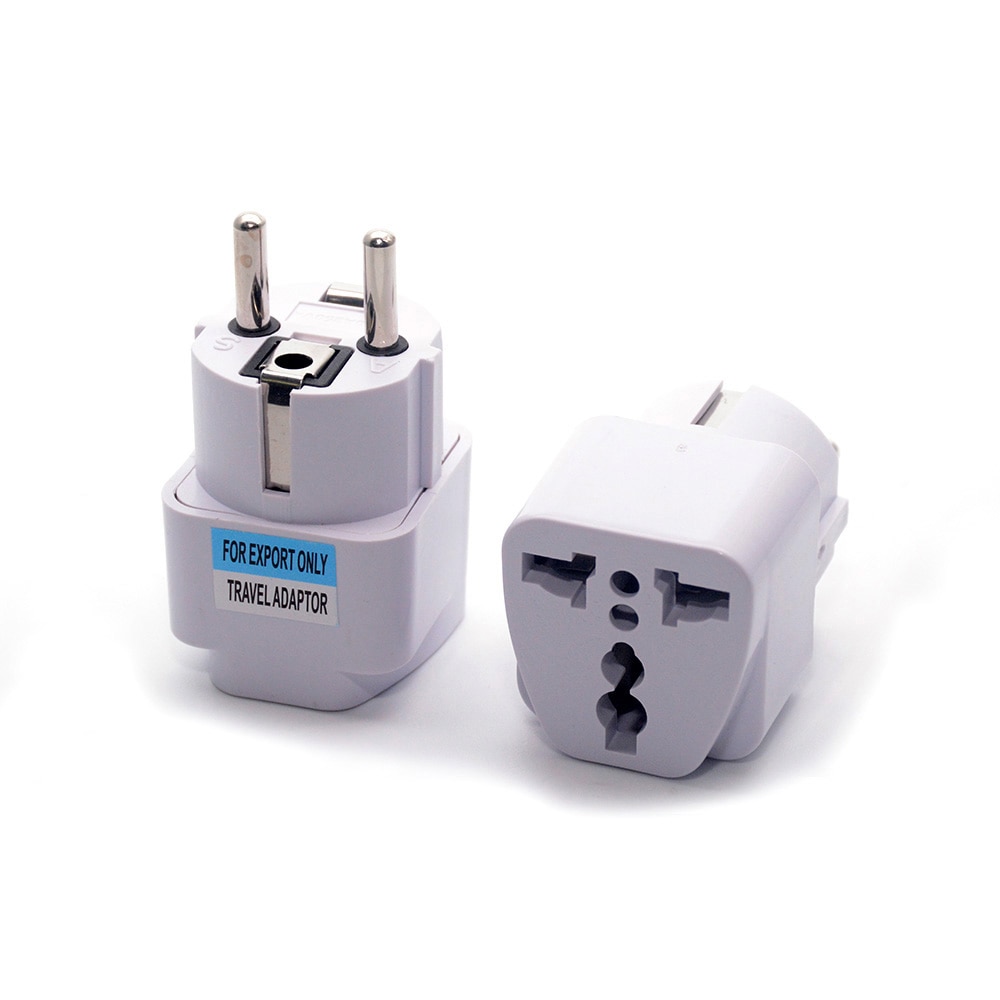 Universele Duitsland Korea Eu Ac Power Plug Adapter Us/Au/Uk Naar De Kr Plug Socket Converter Reizen plug
