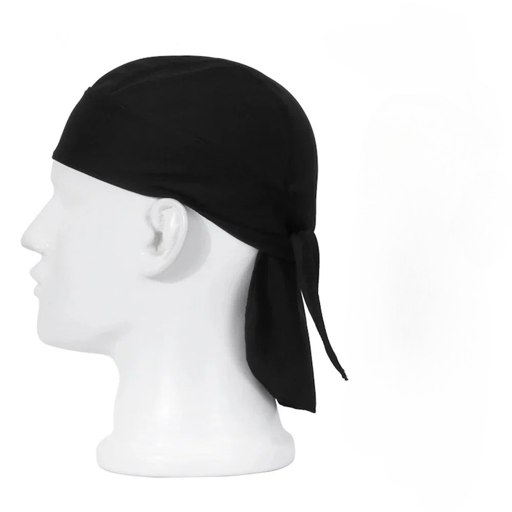 Bicycle Sweat-wicking Cap Beanie Cap Cycling Headscarf Headband Quick-dry Pirate Hat for Outdoor Cycling Motorcycling