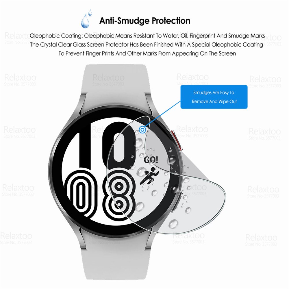 10 kpl hydrogeelipehmeä kalvo samsung galaxy kellolle 4 40mm 44mm kello 4 klassinen 42mm 46mm älykellon näytönsuoja ei lasi