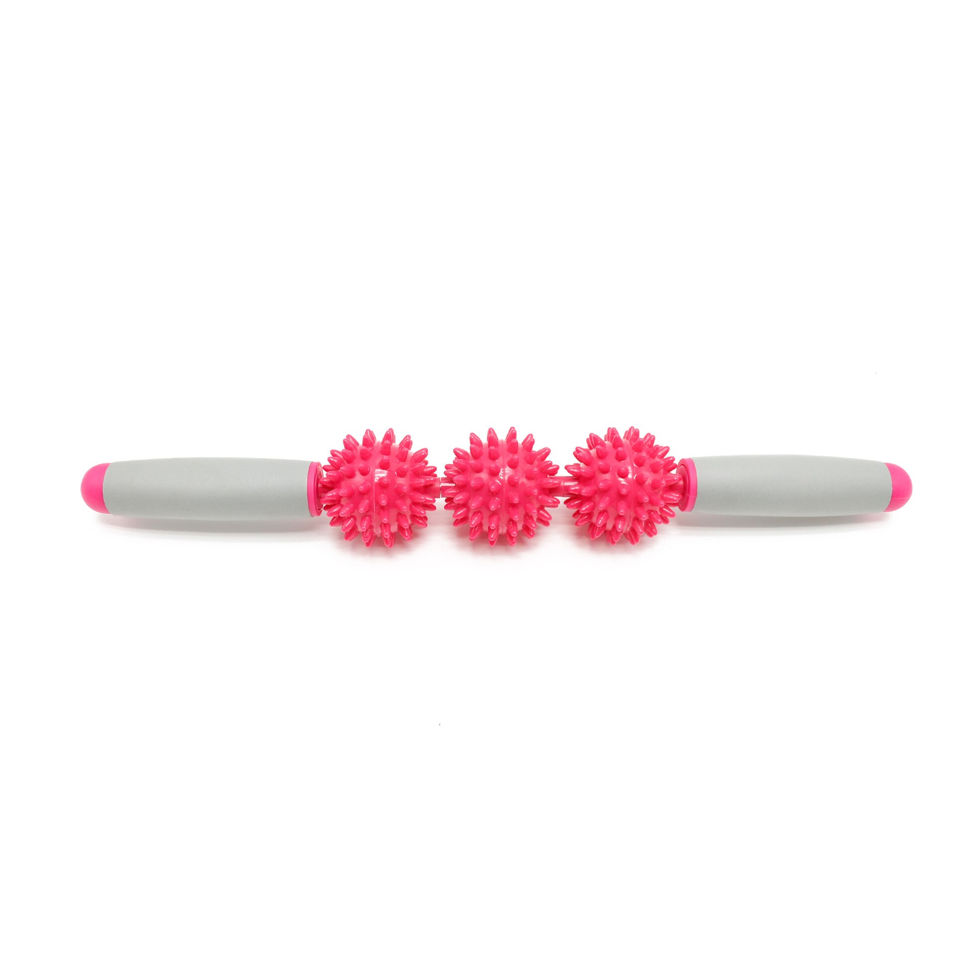 Muscle Roller Massage Stick Yoga Crossfit Fitness Muscle Trigger Point Yoga roller Leg Body Arm Back shoulder Muscle roller: Pink