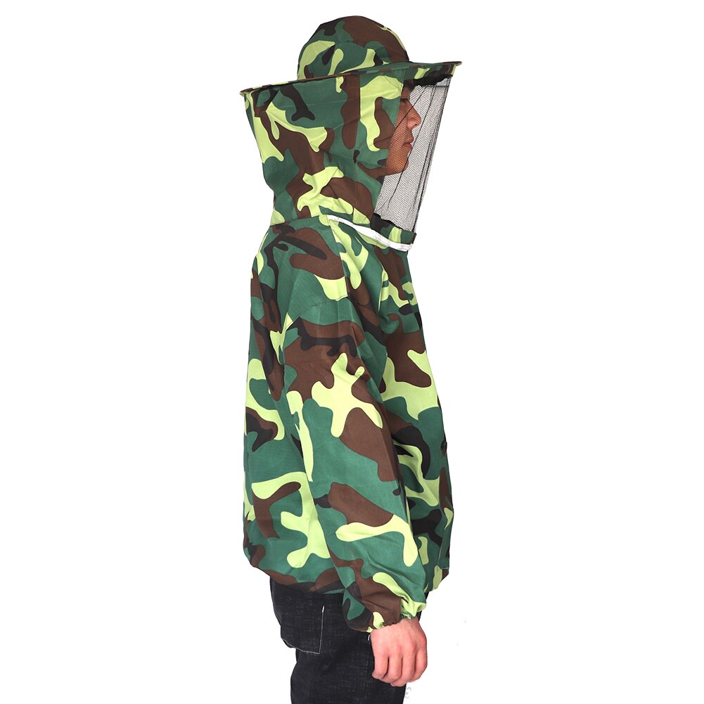 1 Pcs Beekeeper Jacket Suit Beekeeping Protective Clothing Anti-bee Hooded Veil Bee Feeding Supplies