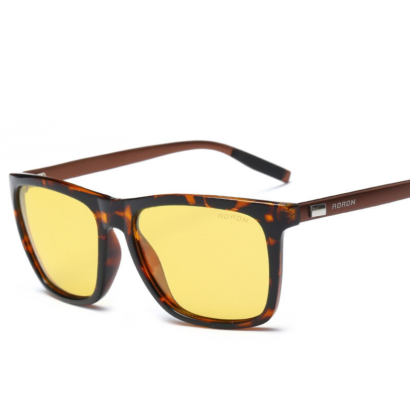Zhiyi unisex natbriller til kørsel solbriller aluminium drivere nattesyn glasse polariseret fiskeri solbriller: Nattesyn c
