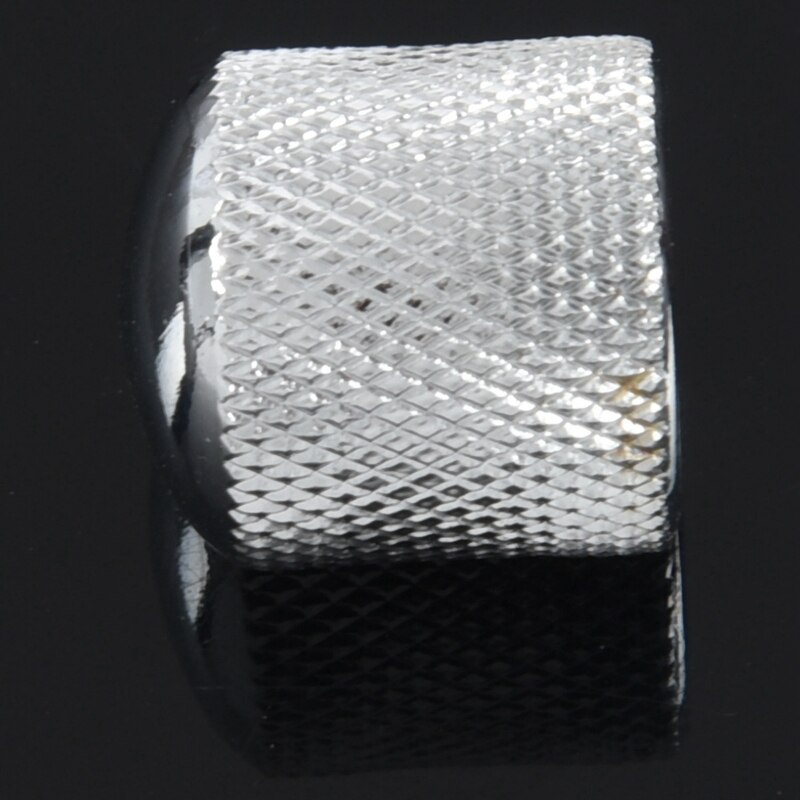 4x Guitar e Control Knobs for Fender Tele Replacement, Silver