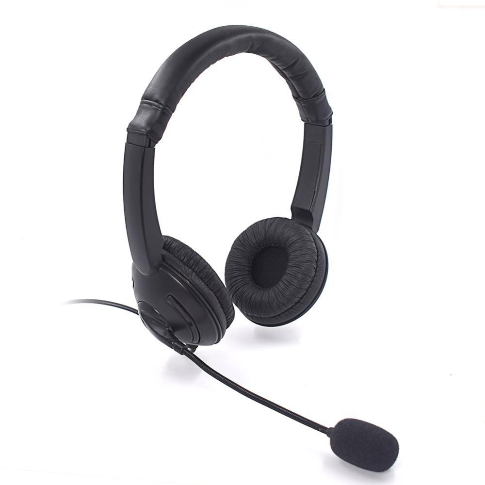 Usb Headset Met Microfoon En In-Line Controle On-Ear Hoofdtelefoon Voor Gaming, Skype, Kantoor, conferentie
