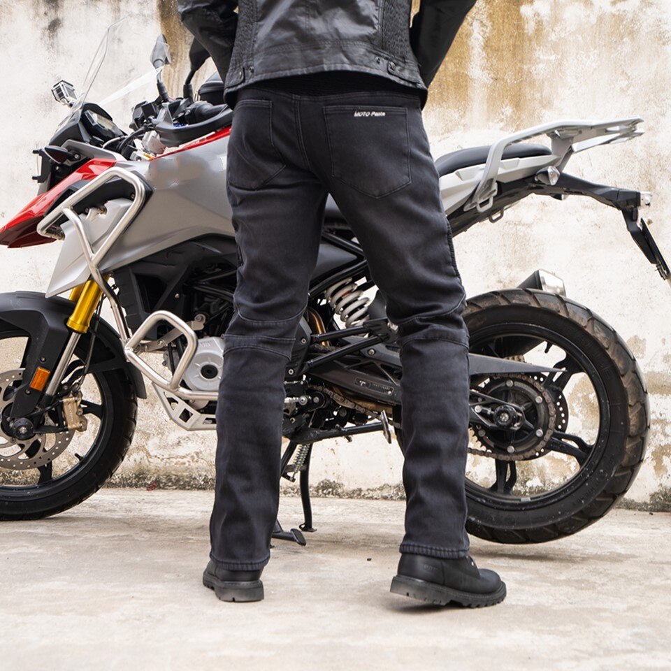 Moto bukser motorsykkel bukser vanntett pluss fløyel sikkerhetsutstyr motorsykkel bukser offroad bukser menn og kvinner