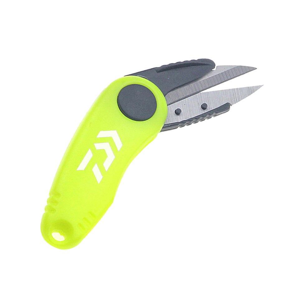 Vissen Quick Knopen Gereedschap Set Schaar Tang Haak Puntenslijper Garnalen Vouwen Schaar Vislijn Cutter Visgerei: Green