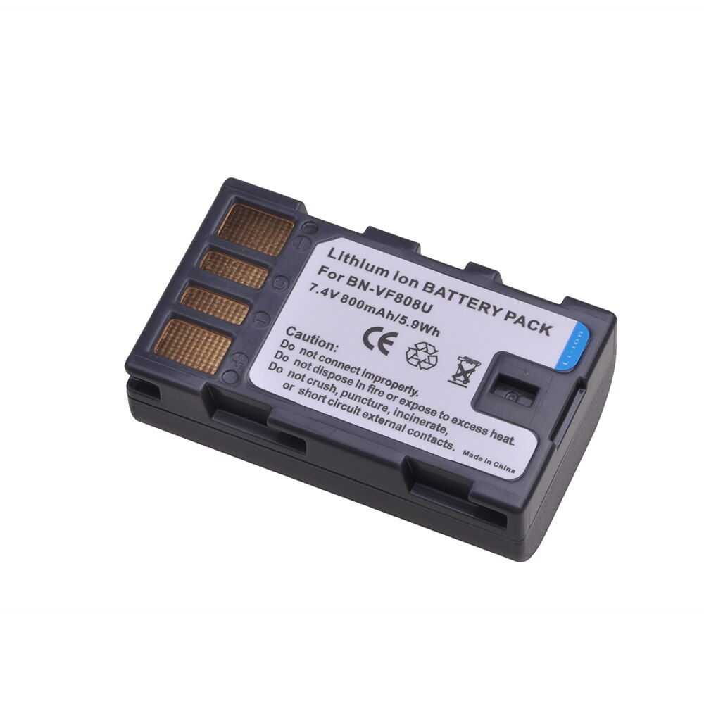 BN-VF808 BN-VF808U BN VF808 Battery for JVC BN-VF823 VF823U VF815 GZ-HD7 GZ-MG575 GZ-MG555 GR-D750 GR-D760 GR-D740 GZ-MG255.: 1 Battery