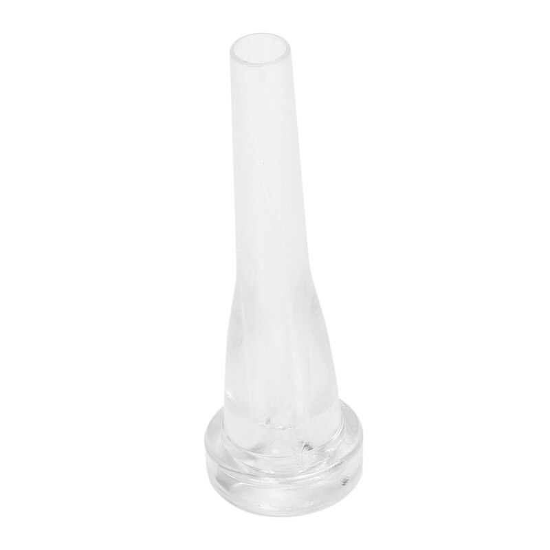ABS Trompete Mundstück für Bach Anfänger Musical Trompete Zubehör Teile oder Finger Trainer: Weiß 5c