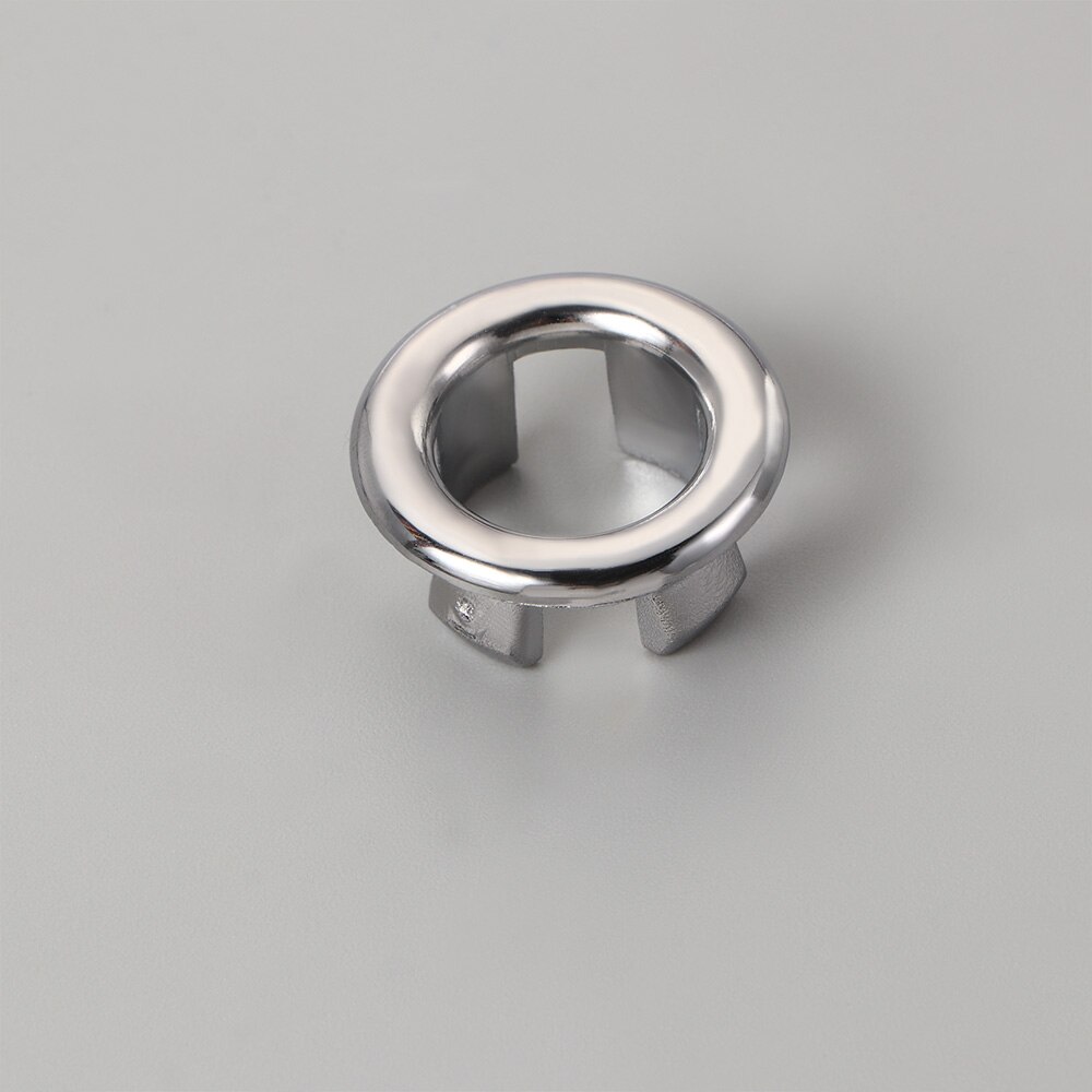 2Pcs Sink Hole Round Overflow Cover Ceramic Pots Basin Covers Kitchen Hotels Bathroom Accessories