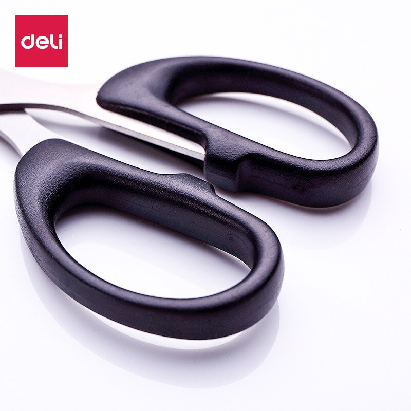 Deli Stainless Steel Scissors Office School Supply Stationery Home Paper Cutter Knife Business Tailor Scissor Cutting Tool