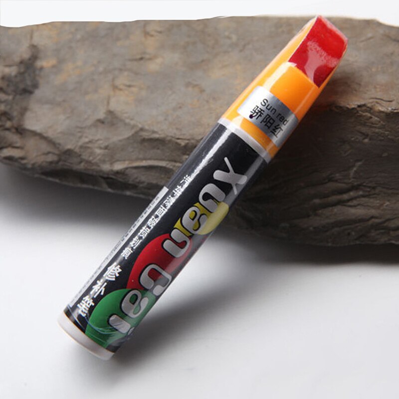 Car Scratch Repair Auto Touch Up Pen Car Care Scratch Remover Paint Care Special For Car Paint Pen Car Accessories: Sun Red